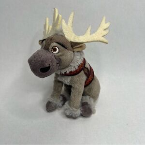 Disney’s Frozen Sven 8” Plush‎ Reindeer Disney Stuffed Animal Gray Moose